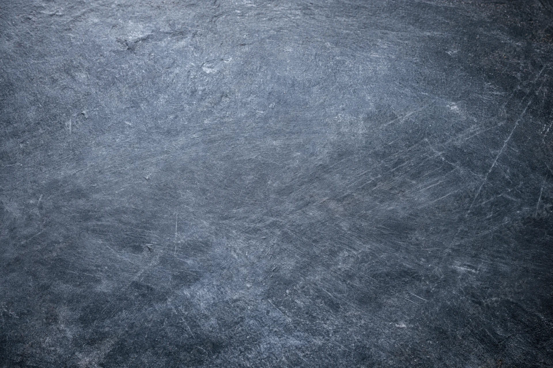 Weathered concrete slate surface in flat lay closeup view