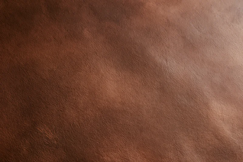 Plain matte brown surface filling the frame in close-up view