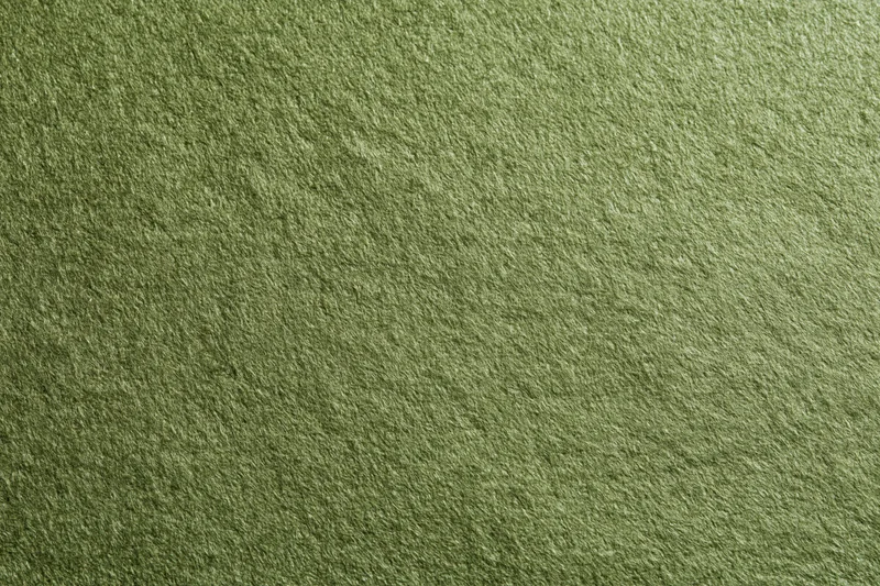 Close-up flat lay of plain olive green fabric surface