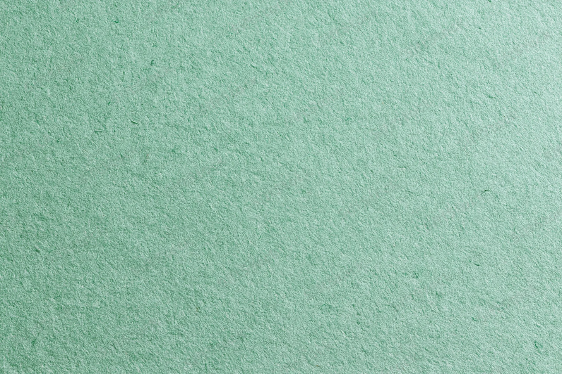 Close-up flat lay of a sheet of sage green recycled cardstock with visible texture and fiber details