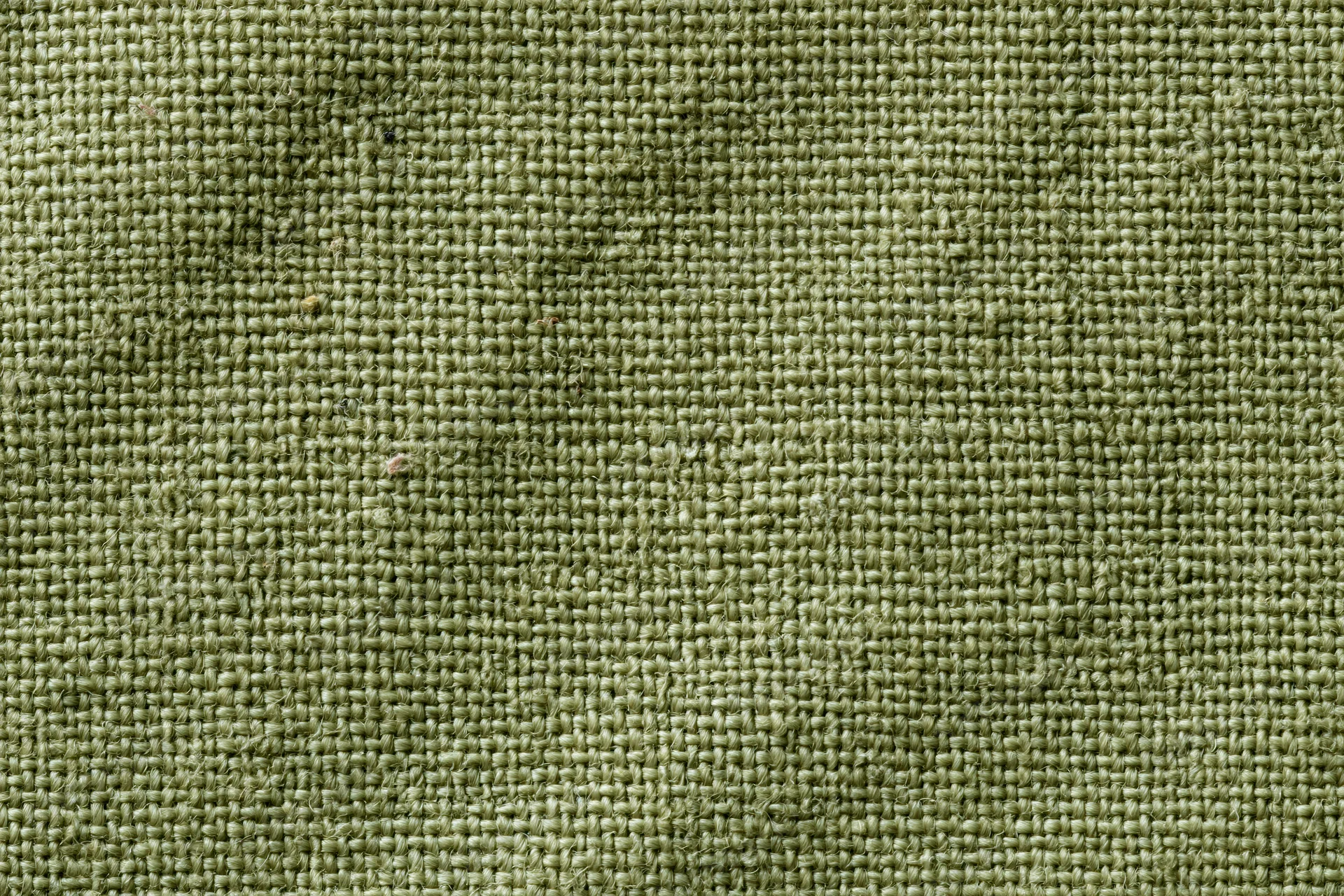 Close-up flat lay of sage green woven fabric texture filling the frame