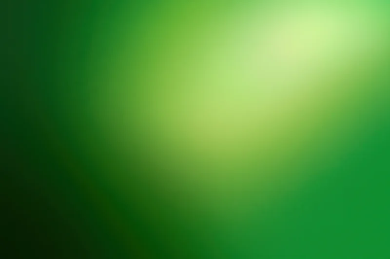 Smooth green gradient background with soft light transition across the frame
