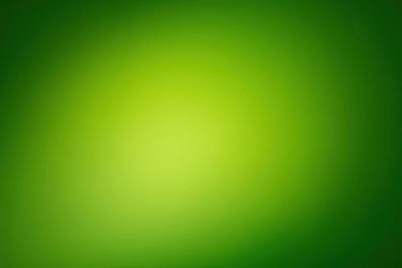 Smooth green gradient background transitioning from lime to kelly green
