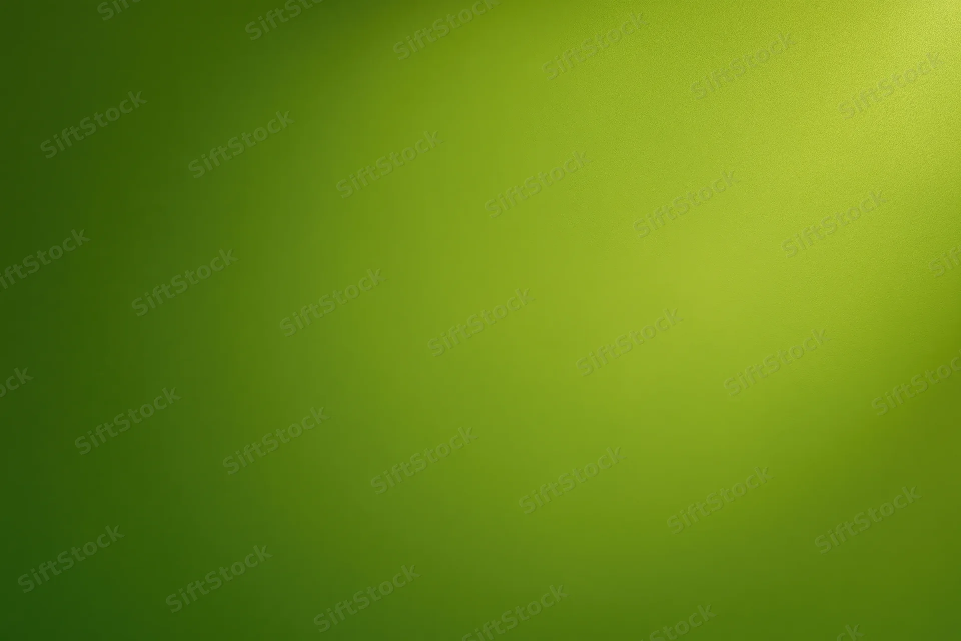 Smooth green gradient background transitioning from lime to deep green across the surface