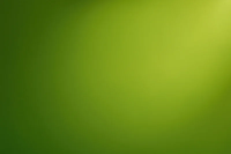 Smooth green gradient background transitioning from lime to deep green across the surface