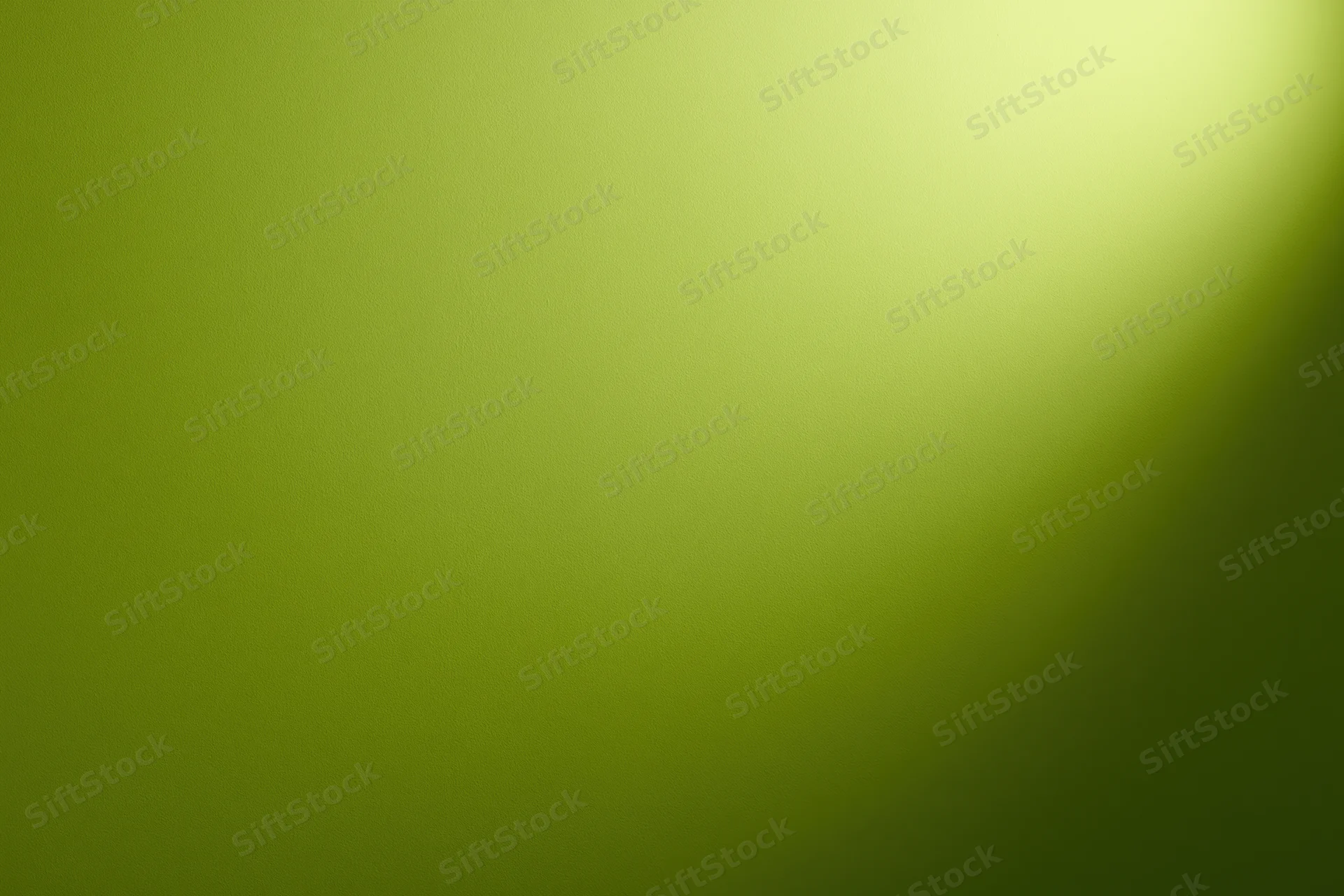 Smooth gradient surface transitioning from lime green to dark green across the frame