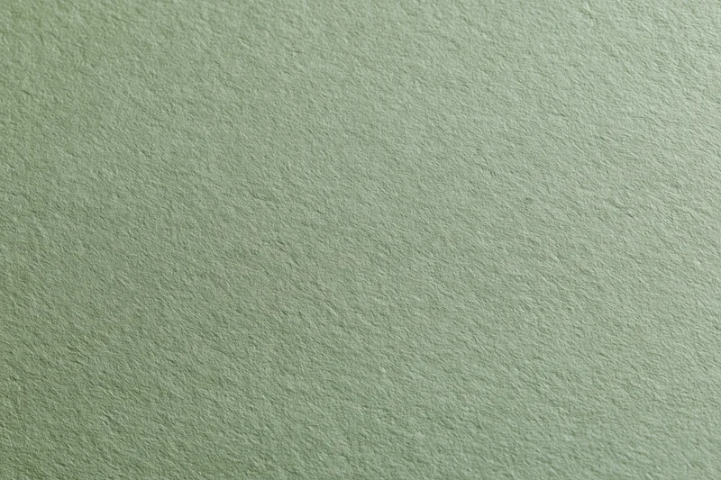 Close-up of muted olive green textured cardstock surface