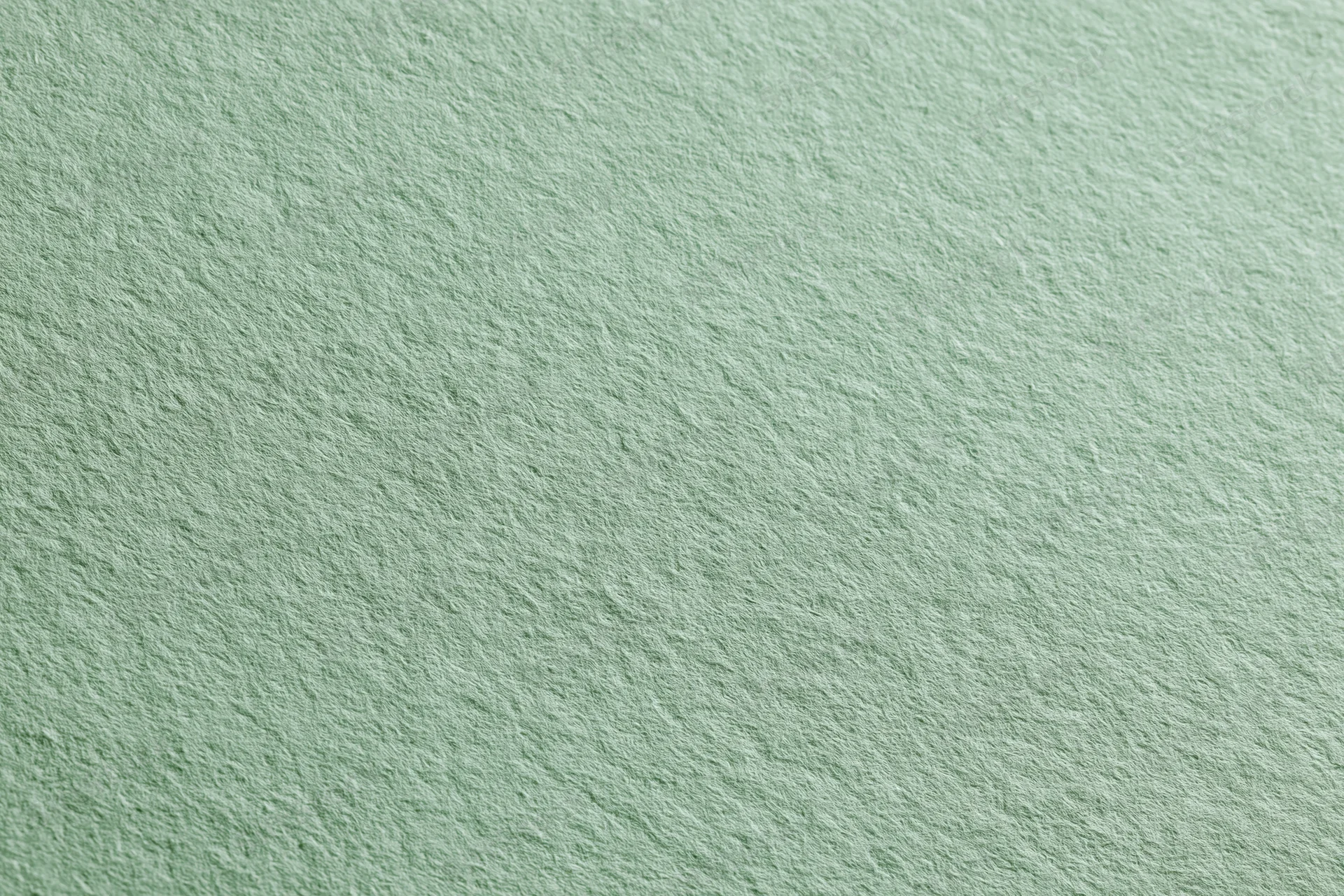 Close-up of a single sheet of pale sage green matte paper laid flat
