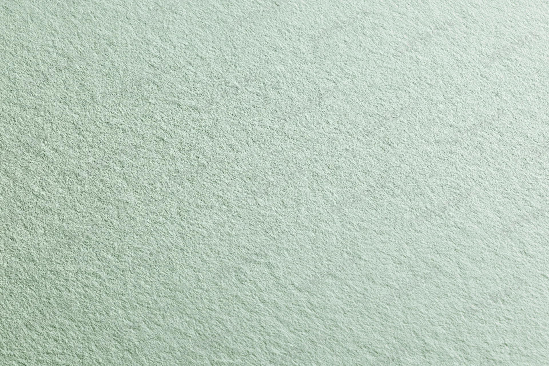 Close-up of a single sheet of pale sage green matte paper lying flat