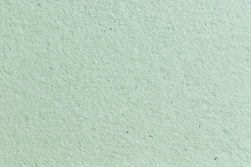 Close-up of pale sage green cardstock surface showing texture and fiber detail