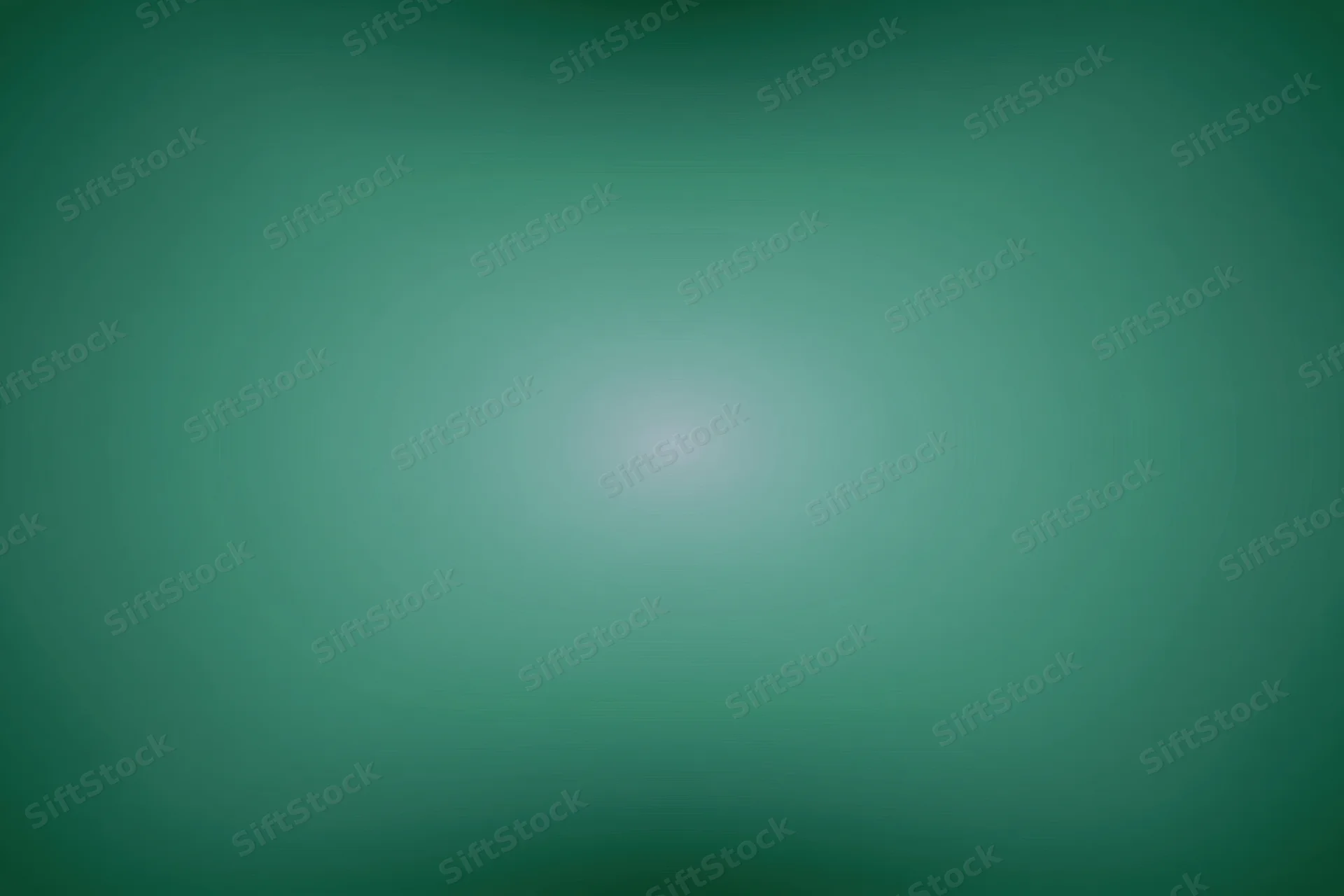 Smooth green gradient background with radial glow from center