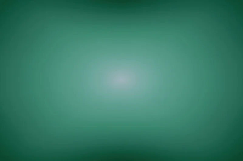 Smooth green gradient background with radial glow from center