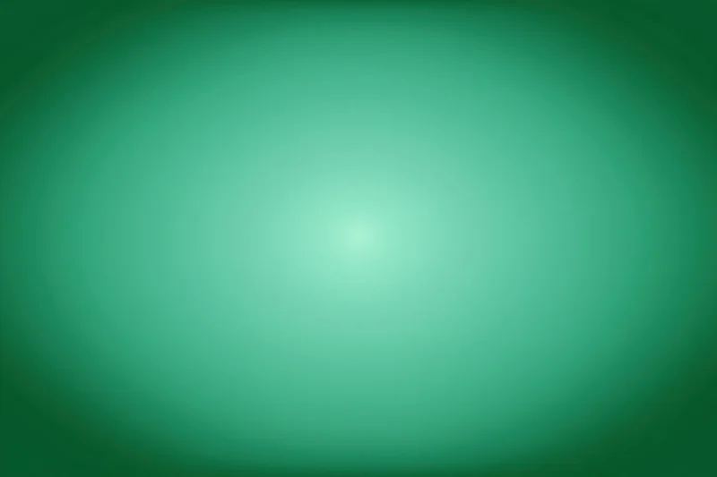 Smooth green radial gradient background with central glow