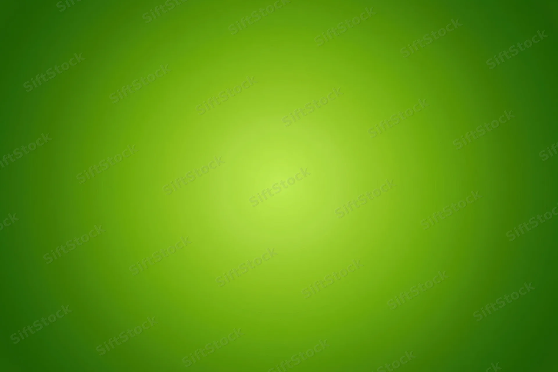 Smooth green radial gradient background with soft glow from center