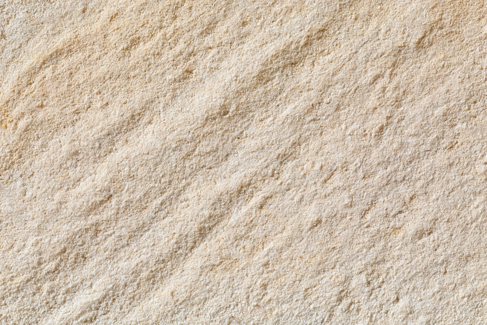 Close-up flat lay of rough sandstone surface filling the frame