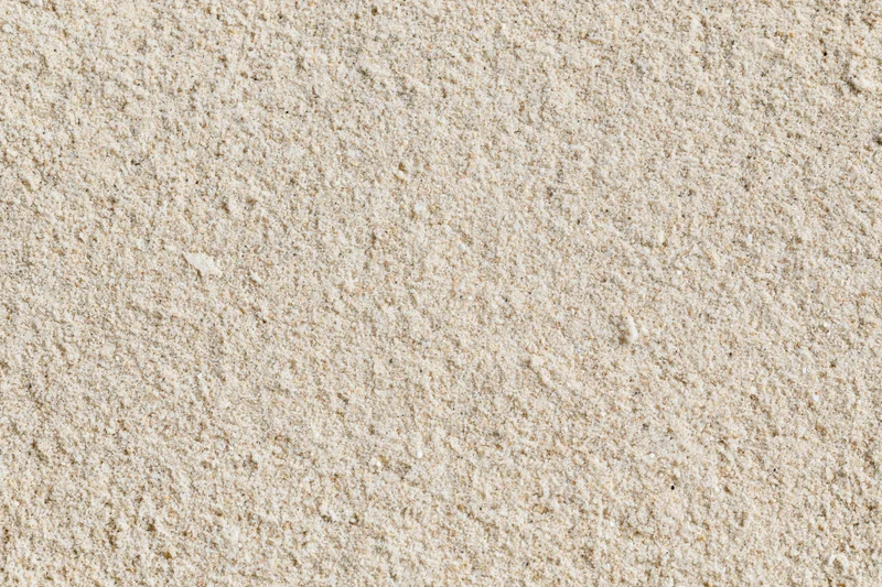 Close-up of dry beach sand filling the frame