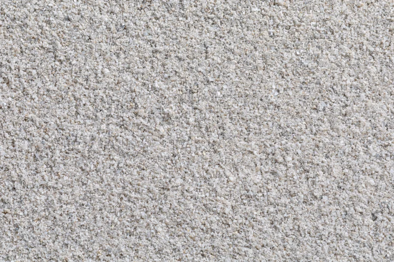 Close-up of fine granular surface texture with dense particles in neutral tones