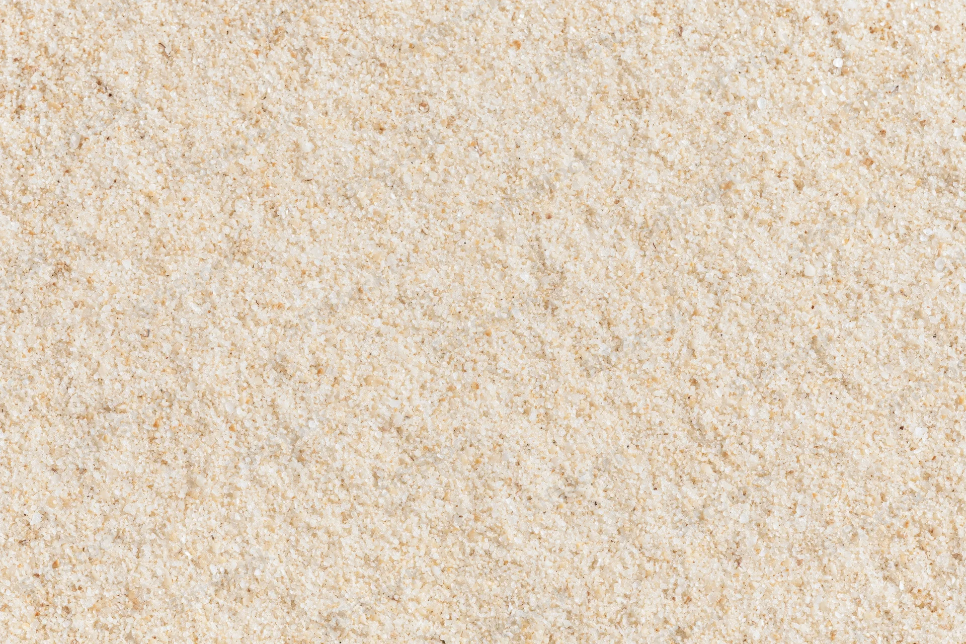 Closeup of fine dry beach sand filling the frame as a textured surface