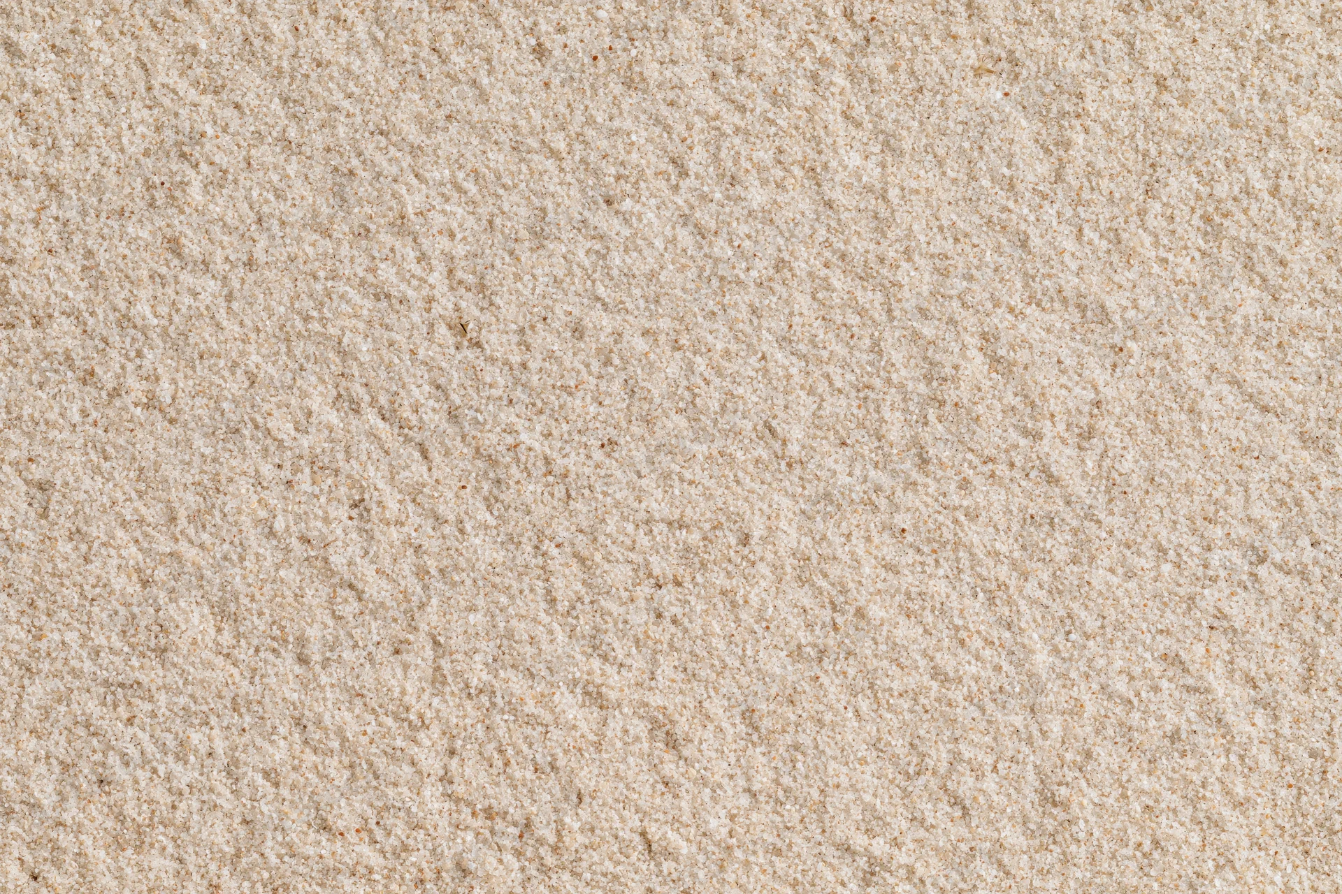 Fine dry beach sand filling the frame as a flat textured surface