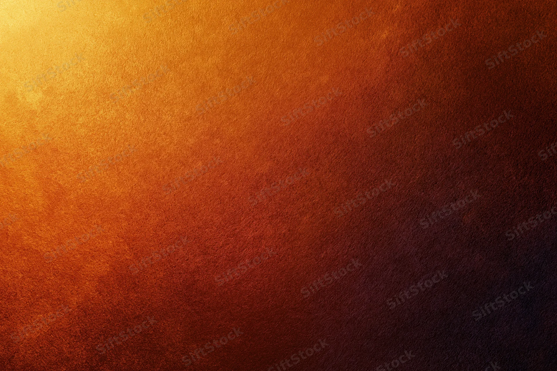 Warm gradient texture transitioning from orange to dark brown across a matte surface