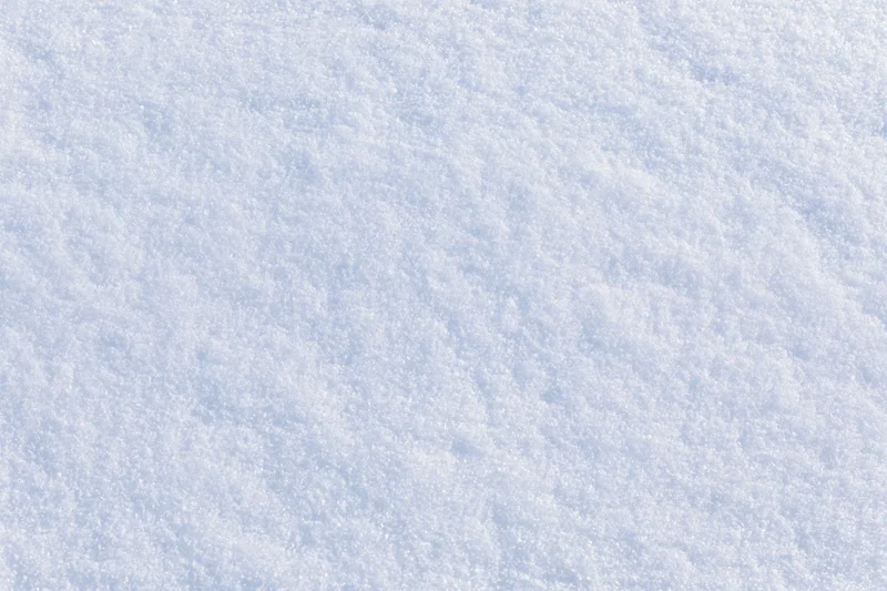 Undisturbed snow surface filling the frame