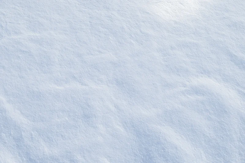 Undisturbed snow surface filling the frame