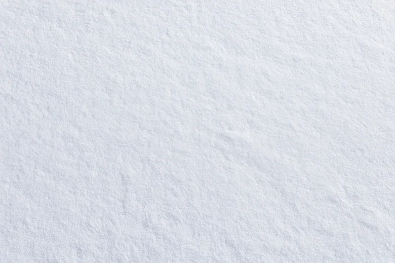 Undisturbed snow surface filling the frame