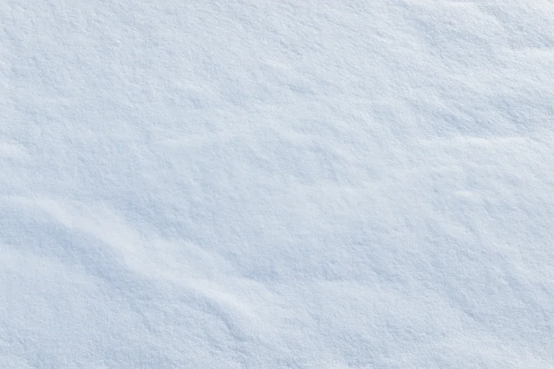 Undisturbed snow surface filling the frame