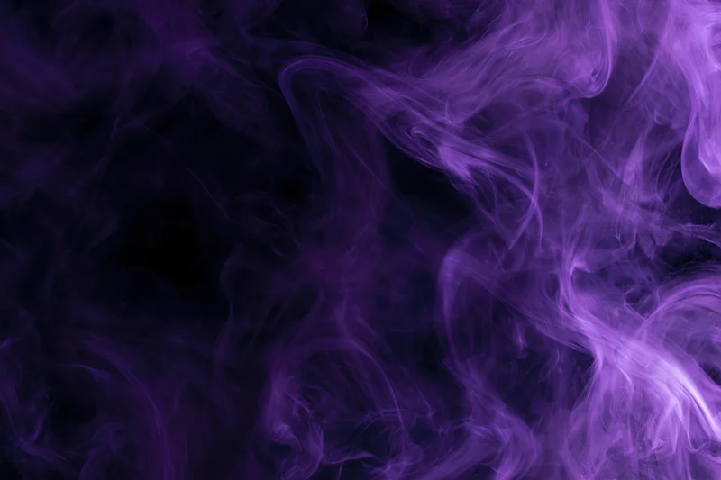 Swirling purple smoke filling the frame as an abstract background