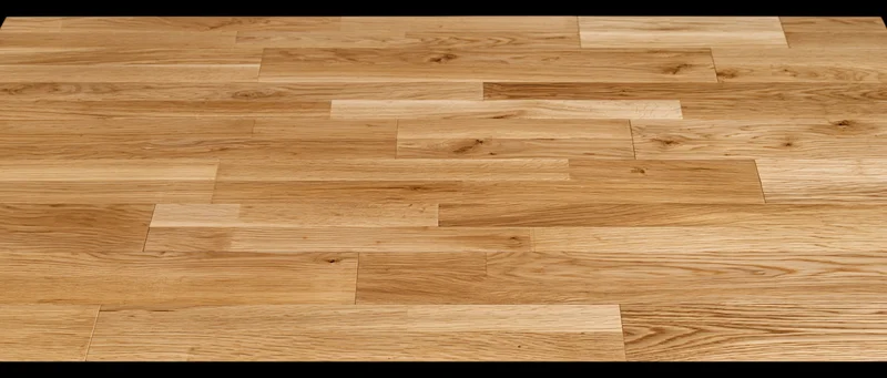 Oak hardwood floor surface viewed straight down filling the frame