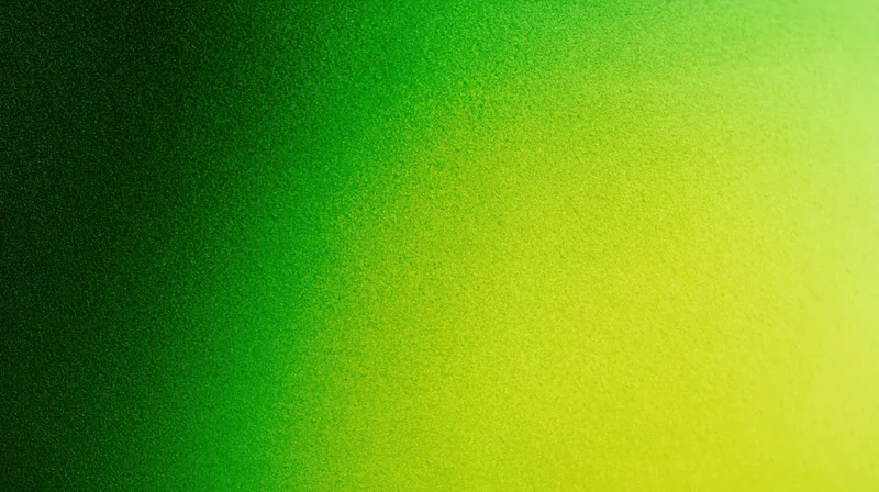 Smooth green to yellow gradient background texture