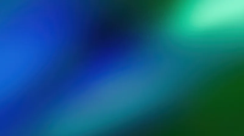 Soft blue and green gradient background with smooth color transitions