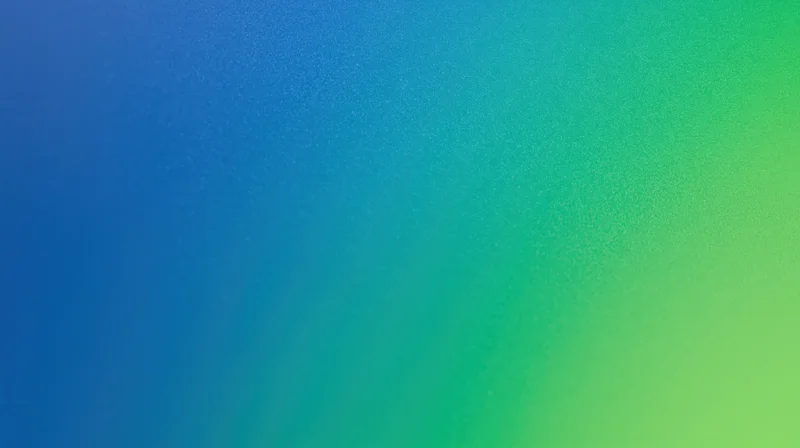 Smooth gradient transitioning from deep blue to bright green across the frame