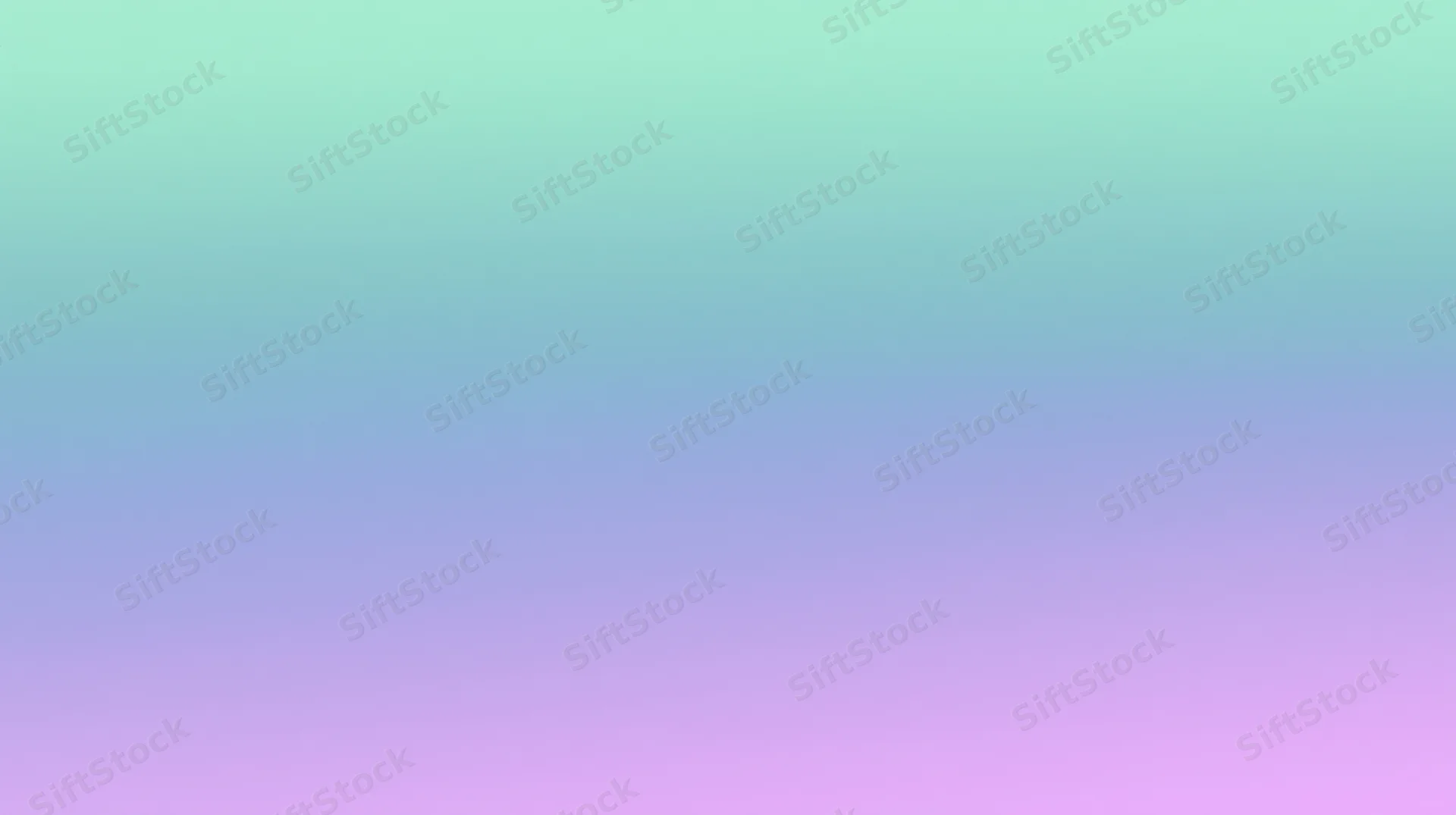 Smooth gradient background transitioning from mint green to pink through blue and purple