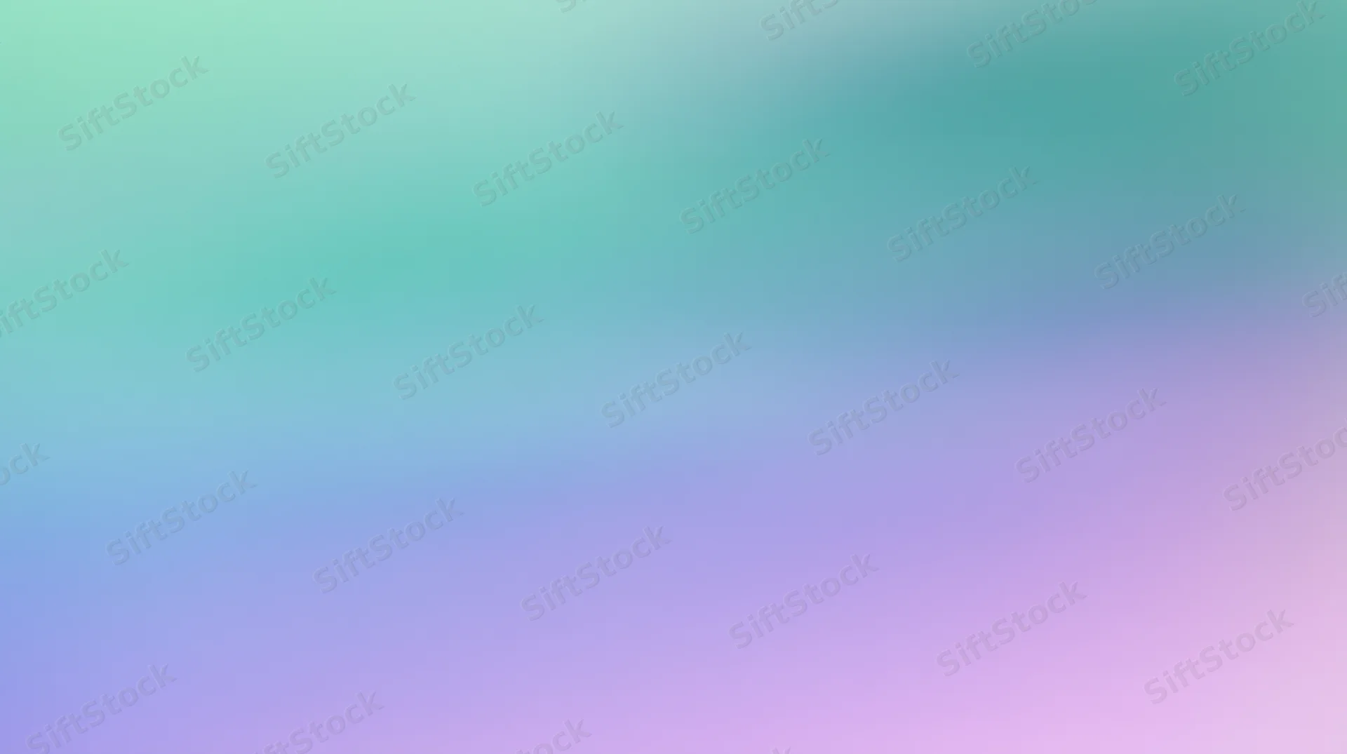 Smooth gradient background transitioning from mint green to pink and purple