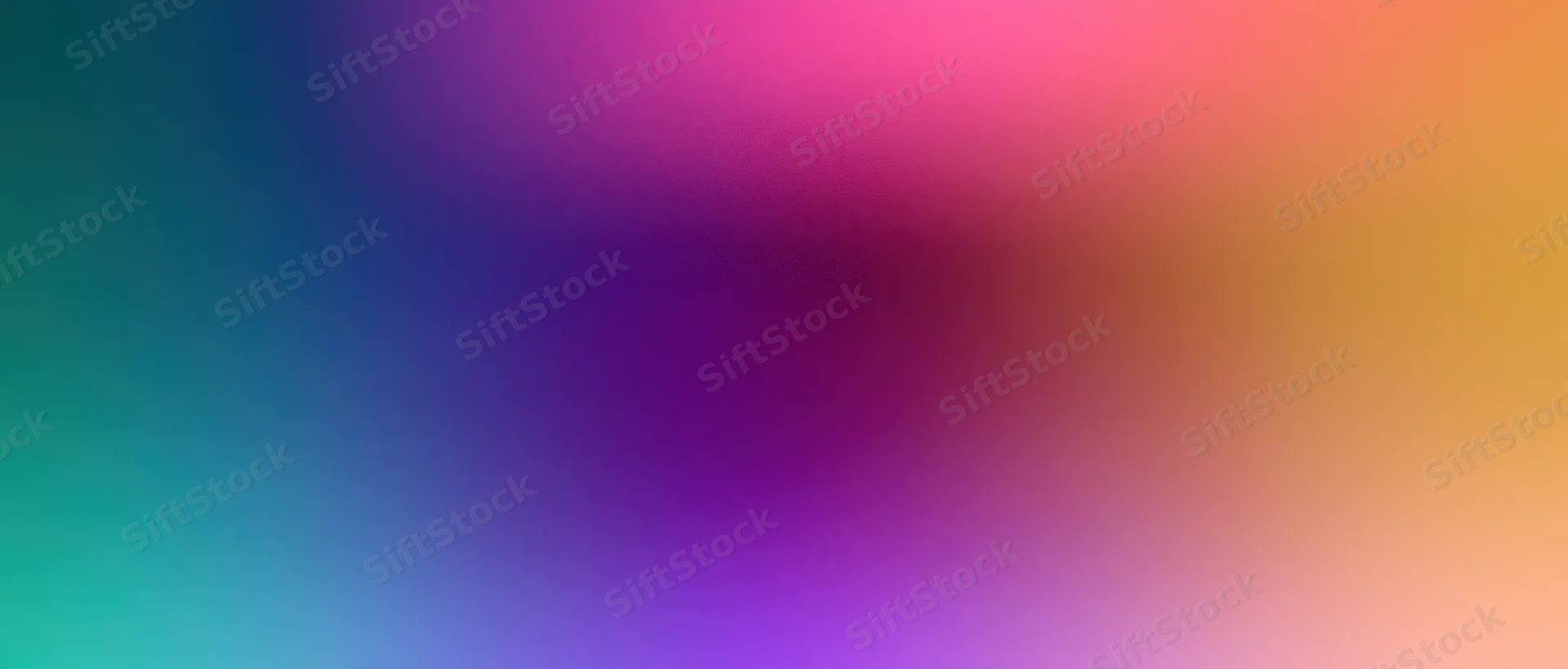 Smooth color gradient transitioning from teal to pink to orange across the frame