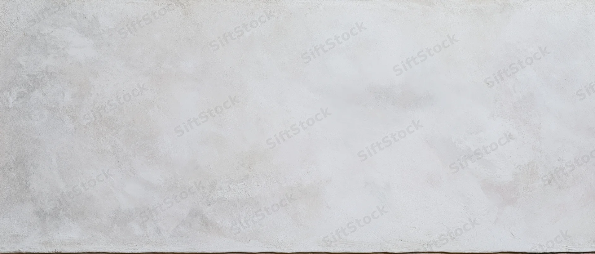 Close-up of smooth plastered concrete wall surface