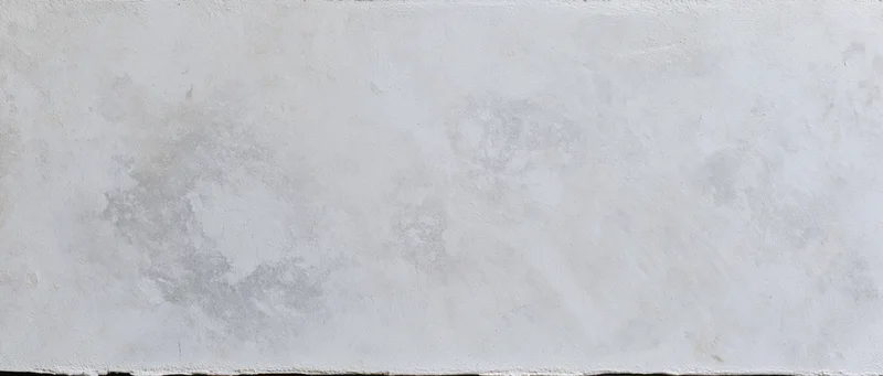 Close-up of a smooth plastered concrete wall surface