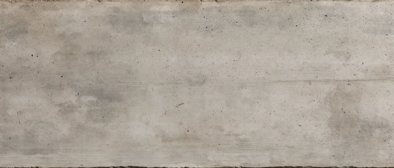 Flat concrete wall surface filling the frame with horizontal seams and weathered texture
